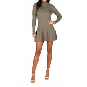 NEW SINCERELY OURS nikita mini dress in olive